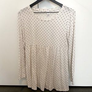 Maternity Peplum Long Sleeve